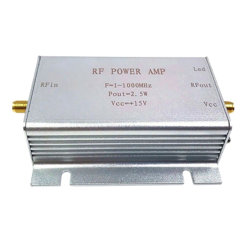 1-1000Mhz 2,5 W de potencia de Rf amplificador Hf Fm transmisor Vhf Uhf Rf de Radio de jamón ► Foto 1/6