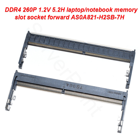 Ranura de memoria para portátil, envío gratis, DDR4, 260P, 1,2 V, 5,2 H, AS0A821-H2SB-7H ► Foto 1/3