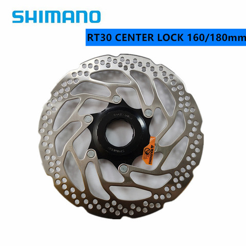 Shimano Rt30-Rotor de freno de disco para bicicleta de montaña, bloqueo central, 160mm, 180mm ► Foto 1/6