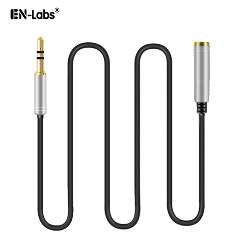 Cable de extensión de Audio Mini Jack 3,5mm, adaptador estéreo auxiliar, conector de Audio 3 y 5 enchufes, macho y hembra, para auriculares, altavoz y PC ► Foto 1/6