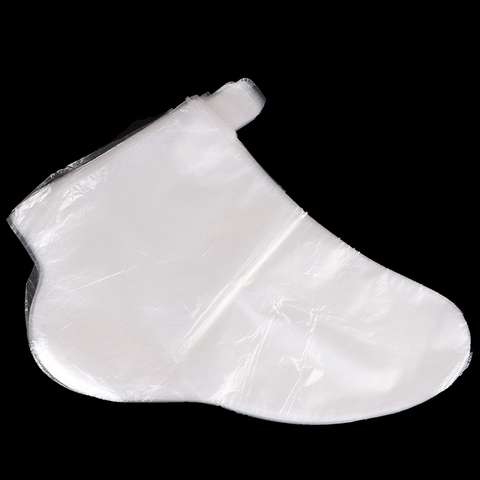 Cubierta desechable para pies, protector transparente para pies para pedicura, prevención de infecciones, elimina los pies agrietados, 100 Uds. ► Foto 1/6