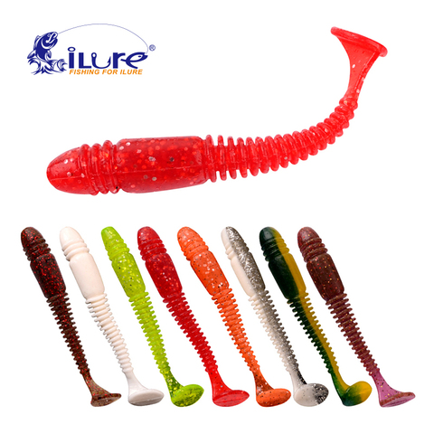 ILure-cebos blandos para pesca, cebo de silicona, 5,5 cm, 7,5 cm, productos para pesca en el mar, Pva Swimbait, Wobblers, aparejos artificiales ► Foto 1/6