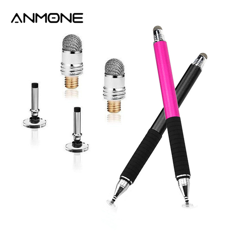 ANMONE Stylus-Bolígrafo de cabeza táctil para tableta, accesorios de recambio, pluma de cuaderno, pantalla de dibujo, pluma escribir ► Foto 1/6