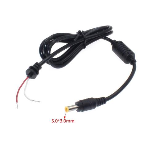 Conector de Cable de cargador de corriente continua para Samsung, adaptador de toma de corriente de 5,5x3,0mm/5,5x3,0mm para portátil ► Foto 1/6