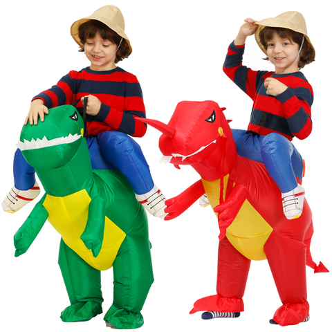 Disfraz de fiesta de Purim para niños, traje de Cosplay de animales, traje de dinosaurio inflable de Anime para niños niñas disfraces de 80-120cm ► Foto 1/6
