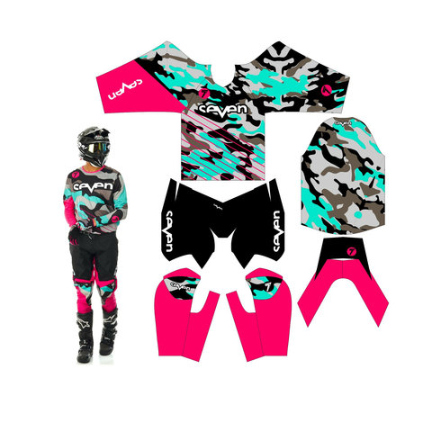 Conjunto de ropa de Motocross para niños, camiseta para Moto SEVEN MX,  Jersey y pantalón, zorro travieso, talla juvenil 26 28, 2022 - Historial de  precios y revisión | Vendedor de AliExpress - Shop910361338 Store |  