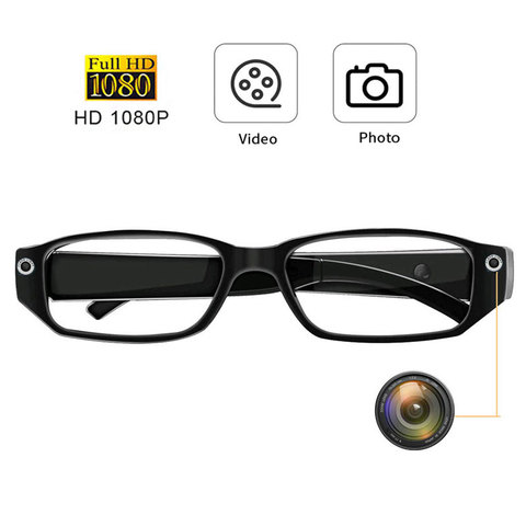 1080P HD gafas inteligentes foto de cámara grabadora de vídeo Mini DV videocámara Mini gafas con cámara ► Foto 1/6