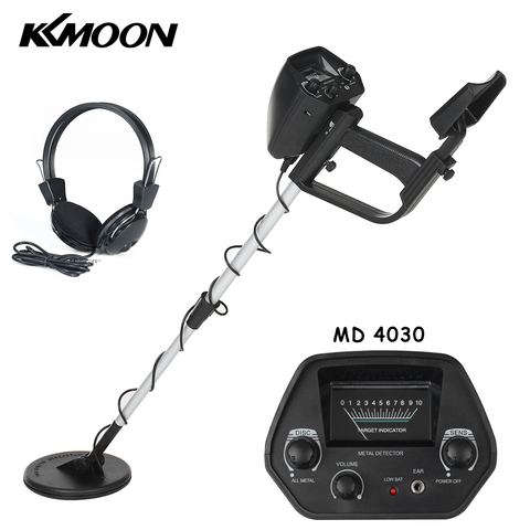 KKmoon-Detector de Metales MD4030 buscador de tesoros de oro profesional subterráneo, con auriculares ► Foto 1/6