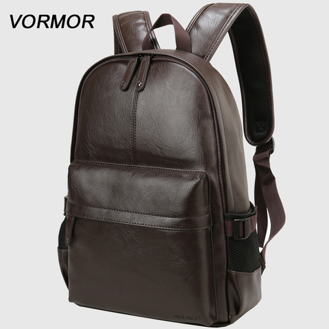 Mochila para ordenador portátil de 14 pulgadas, impermeable, marca VORMOR 2022, mochilas de cuero para hombres, mochilas casuales para hombres y adolescentes, mochila para hombres ► Foto 1/6