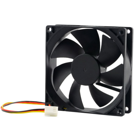 Ventilador de 3 pines de 12V, 9cm, 90x25mm, 90mm, 65 CFM, CC, ventilador de refrigeración de PC, disipador de calor de la CPU ► Foto 1/6