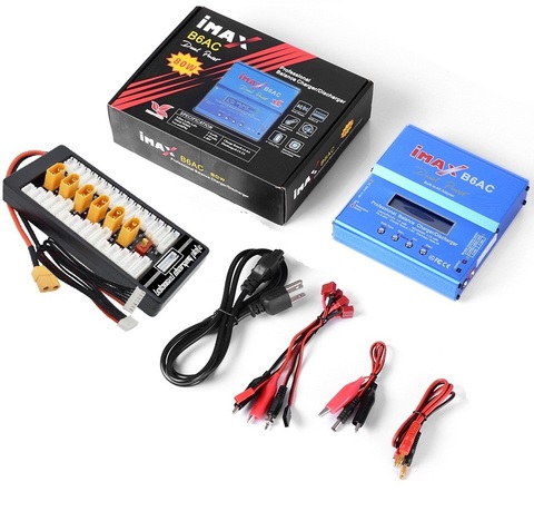 IMAX-cargador de equilibrio B6AC 80W RC para Lipo/Li-Ion/LiFe/NiMh, batería con placa de carga paralela, Sensor de temperatura ► Foto 1/6