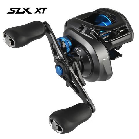 SHIMANO-equipo de pesca SLX XT, aparejo de pesca de agua salada, 150HG, 151HG, 151XG, 150XG, carrete de pesca Baitcasting, HAGANE, sistema SVS, carrete S3D ► Foto 1/6