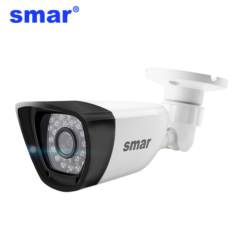 Smar HD H.265 1080P IP Cámara 20FPS exterior impermeable calle seguridad Cámara 30 Uds IR LEDS 15-25M XMEYE P2P libre ONVIF plástico ► Foto 1/6