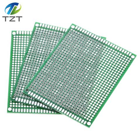 1 Uds TZT 7x9 7*9cm doble lado PCB prototipo en conserva placa Universal placa Experimental Circuirt agujero placa verde ► Foto 1/6