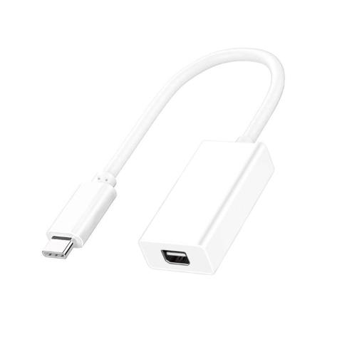 Adaptador de puerto de pantalla USB tipo C a Thunderbolt 2 para MacBook Pro, Mini adaptador de puerto de pantalla USB 3,1, Thunderbolt 3 ► Foto 1/6
