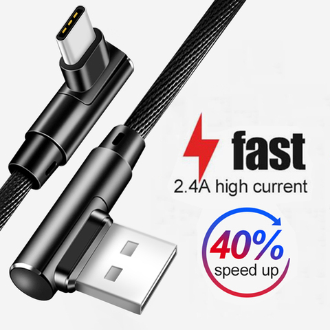 Cable Micro USB tipo C de carga rápida para teléfono móvil, Cable de datos para Samsung, Xiaomi, Huawei, Android ► Foto 1/6