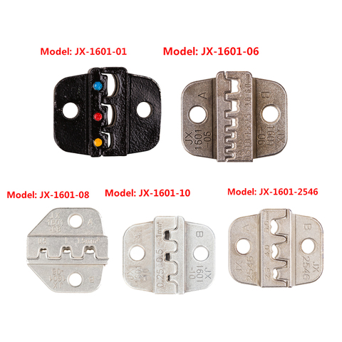 Terminales aisladas Paron 4 tipos Cable de molde Crimper mandíbula casquillo troquelado Crimping alicates accesorio ► Foto 1/5