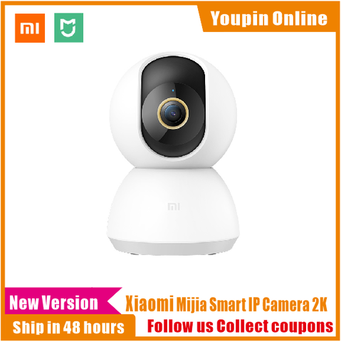 Xiaomi-cámara IP inteligente Mijia Original, 2K, vídeo de ángulo de 360, WiFi, visión nocturna, Webcam de seguridad inalámbrica, Visión de bebé, Monitor CCTV ► Foto 1/6