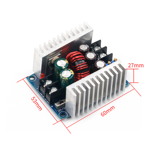 300W 20A DC-DC convertidor Buck Módulo de reducción controlador LED de corriente constante de paso Módulo de voltaje condensador electrolítico ► Foto 1/5