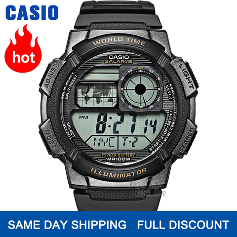 Casio reloj g reloj de choque hombres de primeras marcas de lujo LED digital Cuarzo impermeable hombres reloj Deporte militar Reloj de pulsera relogio masculino erkek kol saati montre homme zegarek meski AE-1000 ► Foto 1/5