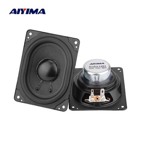 AIYIMA-Altavoces Subwoofer de Audio para cine en casa, columna de 8 Ohm, 25W, sonido de música, imán de neodimio, 91x71MM, 2 uds. ► Foto 1/6