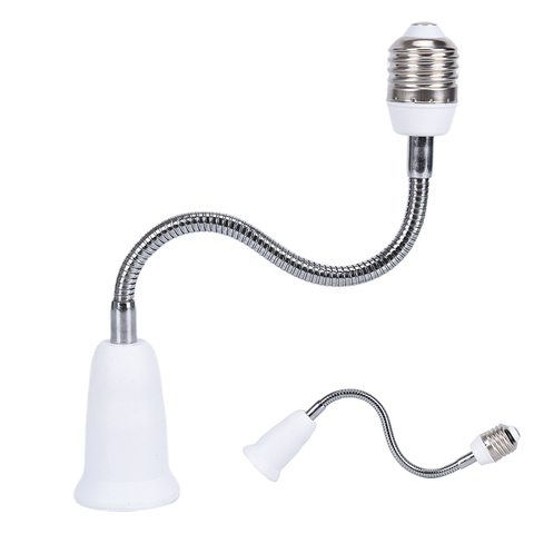 Extensor de lámpara de 30cm, adaptador de extensión Flexible E27 a E27, soporte para lámpara de bombilla ► Foto 1/6