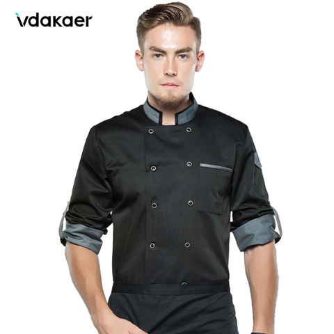 Chaqueta para mujer, uniforme de cocina de restaurante de Hotel de