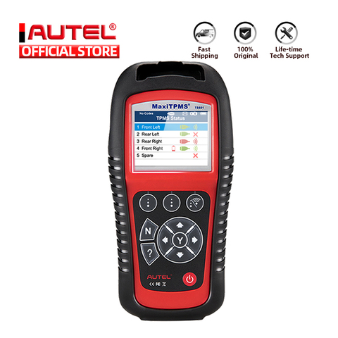 AUTEL MaxiTPMS TS601 TPMS herramienta de diagnóstico de coche OBD2 escáner activador de automóviles herramientas de reparación de neumáticos Sensor de programación lector de código ► Foto 1/6