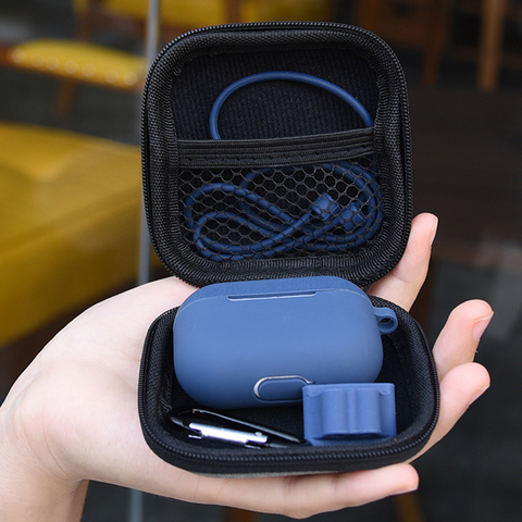 Funda 5 en 1 con soporte de correa para Apple AirPods Pro, funda inalámbrica Bluetooth para Airpods 3, funda protectora, accesorios de piel ► Foto 1/6