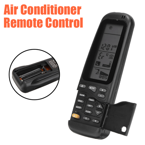 1 unidad nueva llegada Control remoto de aire acondicionado aire negro mando a distancia para Airwell Electra RC-3 RC-4 RC-7 WMZ 12ST ► Foto 1/6