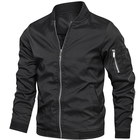 Chaqueta informal de ejército para hombre, ropa deportiva Bomber, de talla grande, otoño ► Foto 1/6