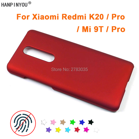 Para Xiaomi Redmi Nota 9 K20 Pro 10X 4G / Mi 9T Pro Anti-huella digital Ultra-Delgado, suave mate PC duro caso de la cubierta protectora ► Foto 1/6