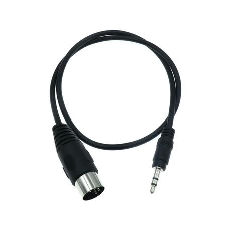 Conector de audio estéreo de 3,5mm, cable Din de 5 pines, conector macho MIDI, 50cm, 1m, 3m, para amplificador de micrófono ► Foto 1/5