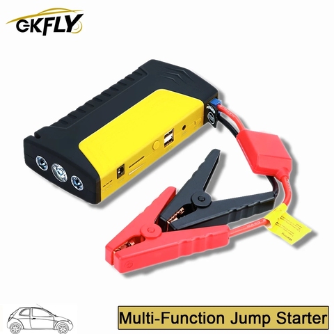 GKFLY-dispositivo de arranque de 12V, arrancador de batería de coche, Banco de energía de arranque rápido, cargador de coche, Booster de Cables, batería de arranque para Auto ► Foto 1/6