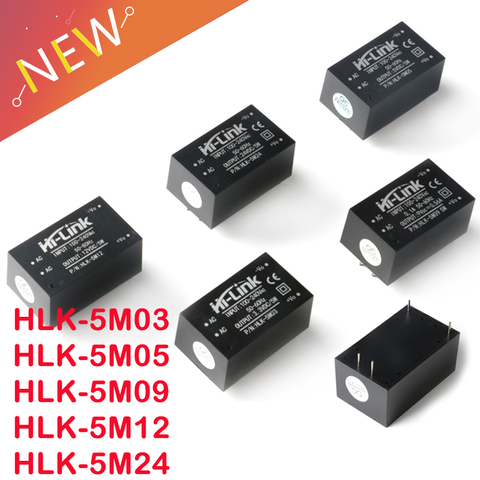 AC-DC-módulo de fuente de alimentación de 220V a 5V, 3,3 V, 12V, 24V, 5W, 5V700mA, módulo Buck reductor de CA CC, HLK-5M03 HLK-5M05 de HLK-5M12 ► Foto 1/6