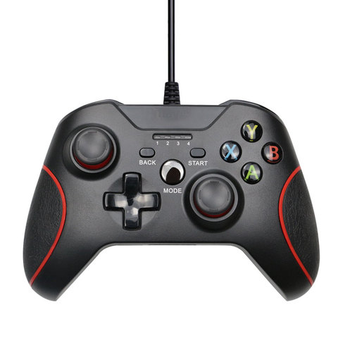 Mando con cable USB para PS3, mando para PC, SONY, PS3, para teléfono Android, accesorios ► Foto 1/6