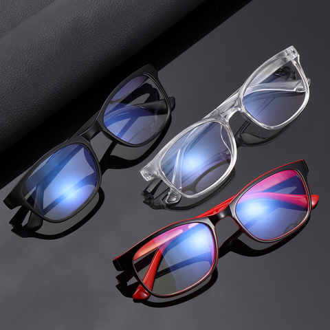 Gafas con bloqueo de luz azul para hombre y mujer, lentes Unisex transparentes, para ordenador, antiluz azul, para videojuegos ► Foto 1/6