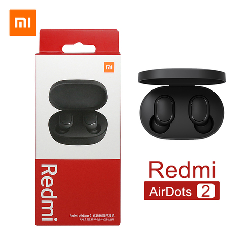 Xiaomi Airdots 2 Redmi Airdots S TWS auriculares inalámbricos Control de voz Bluetooth 5,0 Control de toque de reducción de ruido ► Foto 1/5