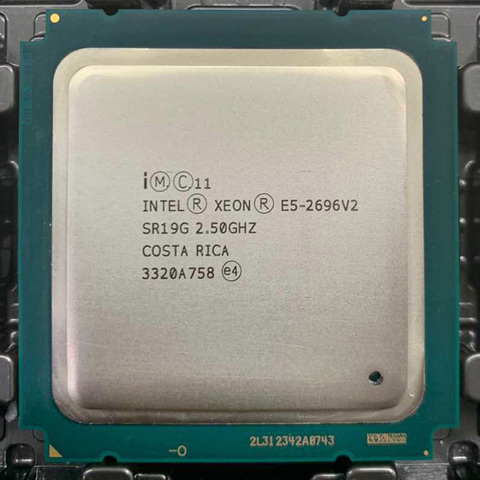 Intel-procesador Intel Xeon E5 2696v2 E5 2696 V2 E5-2696v2, 2,5 GHz, 12 núcleos, 24 hilos, 30M, 115W, LGA 2011, adecuado para placa base X79 ► Foto 1/2