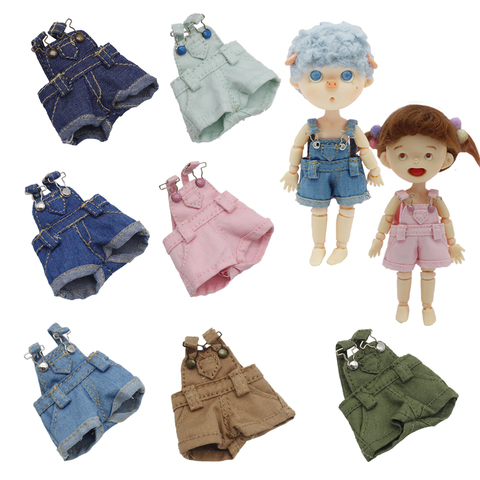 7 colores muñeca Obitsu11 Cute Shorts monos ropa para OB11, 1/12 BJD muñeca pantalones muñeca Accesorios ► Foto 1/6