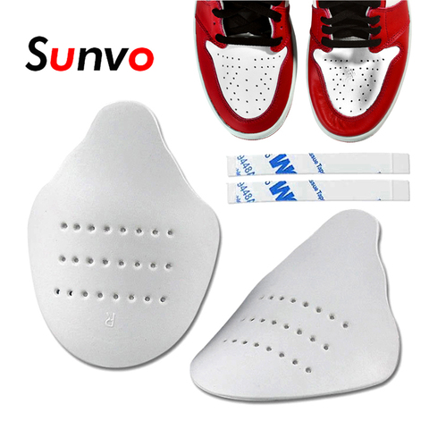 Zapato de escudo para zapatillas de deporte Anti pliegue del dedo del pie tapas de Camilla expansor Shaper apoyar el deporte Zapatos arrugado Protector Dropshipping. Exclusivo. ► Foto 1/6