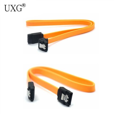 Ecosin2-Cables de ordenador y conectores, 45CM, SATA 3,0 III SATA3, 6 Gb/s, SSD, Cable de datos de ángulo Directo/Derecho, Oct14 ► Foto 1/3