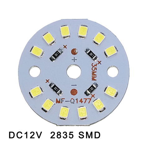 5 uds mucho DC12V 3W 6W 9W 12W 15W 18W LED lámpara de LED de alta potencia SMD2835 Chip bombilla luz de la lámpara del proyector de lámpara de luz hacia abajo ► Foto 1/3