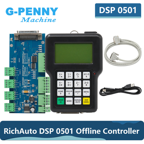 ¡Envío gratis! Controlador DSP 0501, 3 ejes, versión en inglés, controlador de mango DSP0501, enrutador remoto CNC de 3 ejes ► Foto 1/6