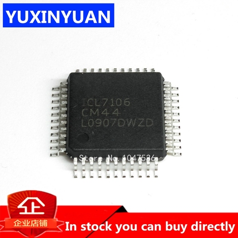 YUXINYUAN 1 Uds ICL7106 ICL7106CM44 QFP44 se pueden comprar directamente ► Foto 1/6