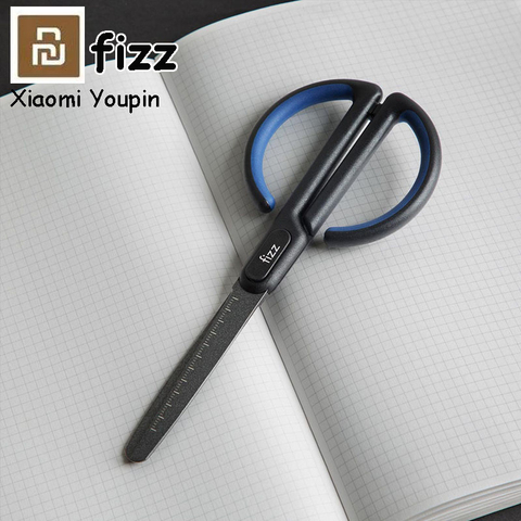 Xiaomi fizz-Tijeras portátiles YouPin para oficina, cuchillo de papelería Flexible, prevención de óxido, tijeras para cortar papel ► Foto 1/6