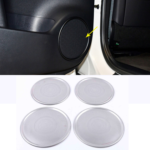 Interior accesorios de la cubierta del altavoz sonido lentejuelas para marcos decorativos para Lexus RX RX300 RX330 RX350 RX400h 2016-2022 cuerno Hood ► Foto 1/6