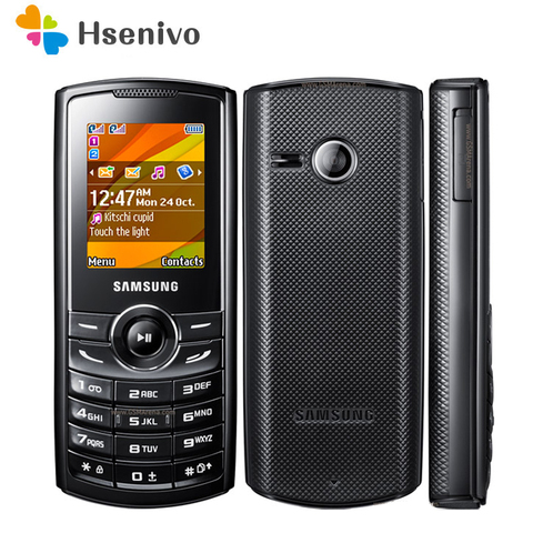 Samsung-teléfono inteligente E2232 reacondicionado, Original, pantalla de 1,77 pulgadas, Radio FM de 0.3MP, Bluetooth, 1000mAh, tarjetas SIM duales ► Foto 1/1