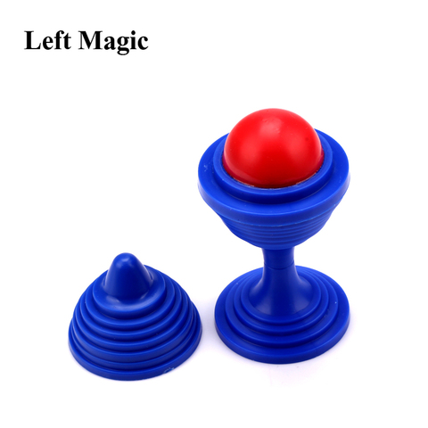 1 Uds Mini altura 7CM bola pequeña y jarrón magia trucos desaparece florero de bola Primer plano fiesta truco niños para diversión Accesorios de magia ► Foto 1/6