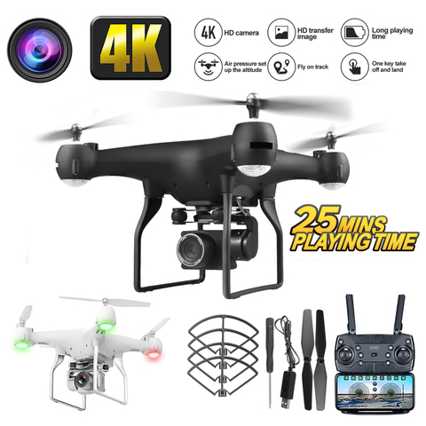 Control remoto RC Drone Zumbido Quadcopter UAV con cámara 4K Profesional WIFI Fotografía aérea de gran angular Vida ultralarga Quadrocopter Juguete Venta caliente mundial Juguete ► Foto 1/6